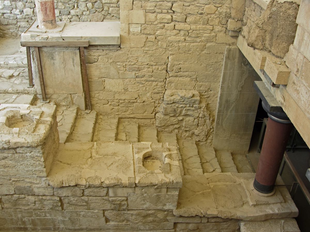 Grand Staircase, Palace of Knossos