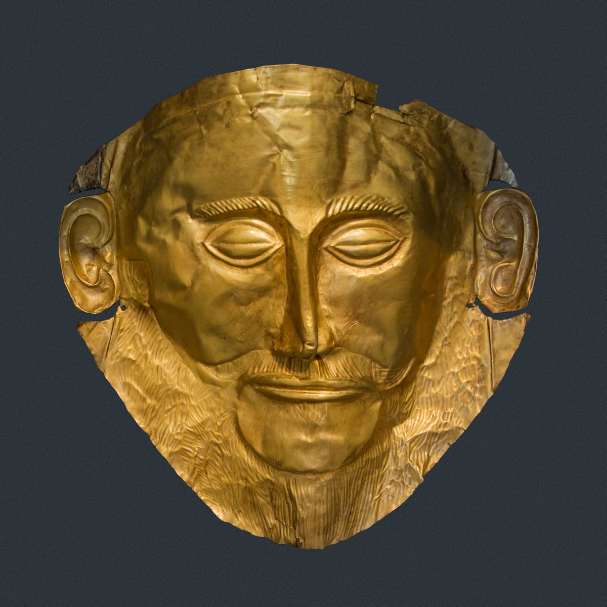 Gold Funerary Mask ("Mask of Agamemnon")