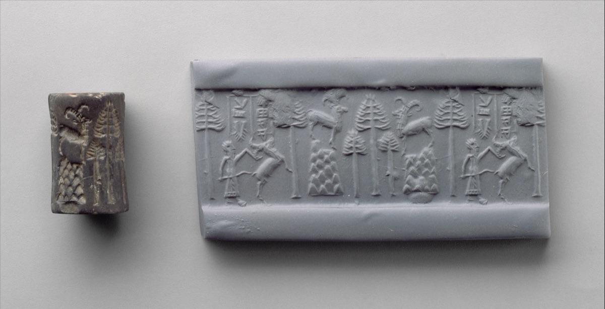 Cylinder Seal with a Hunting Scene