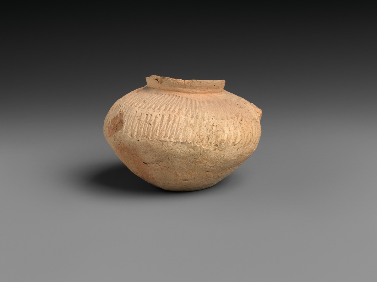Jar with Impressed Decoration
