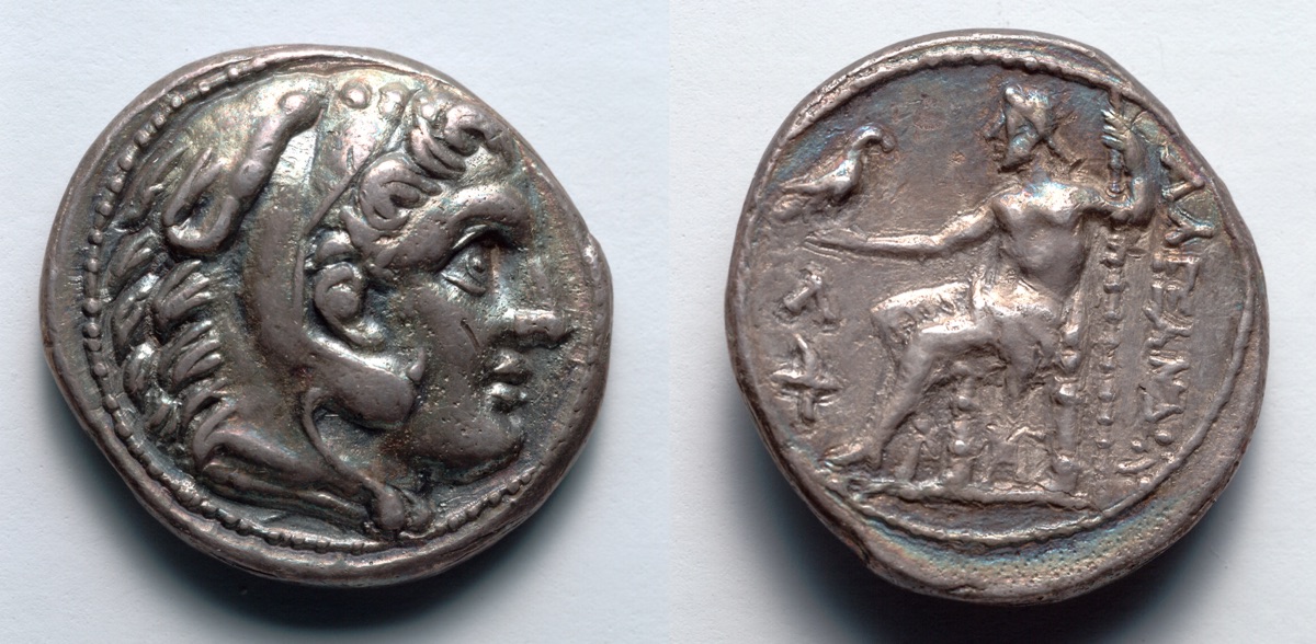 Tetradrachm: Head of Young Herakles / Zeus