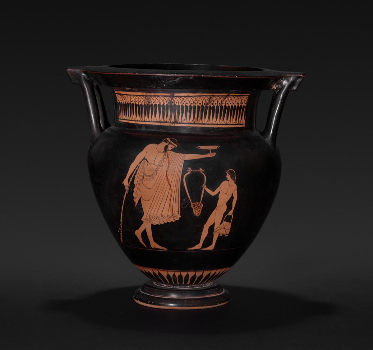 Red-Figure Column Krater: Komos (Revel)