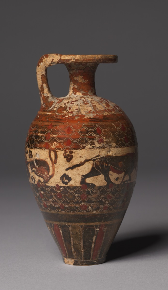 Protocorinthian Aryballos: Animals