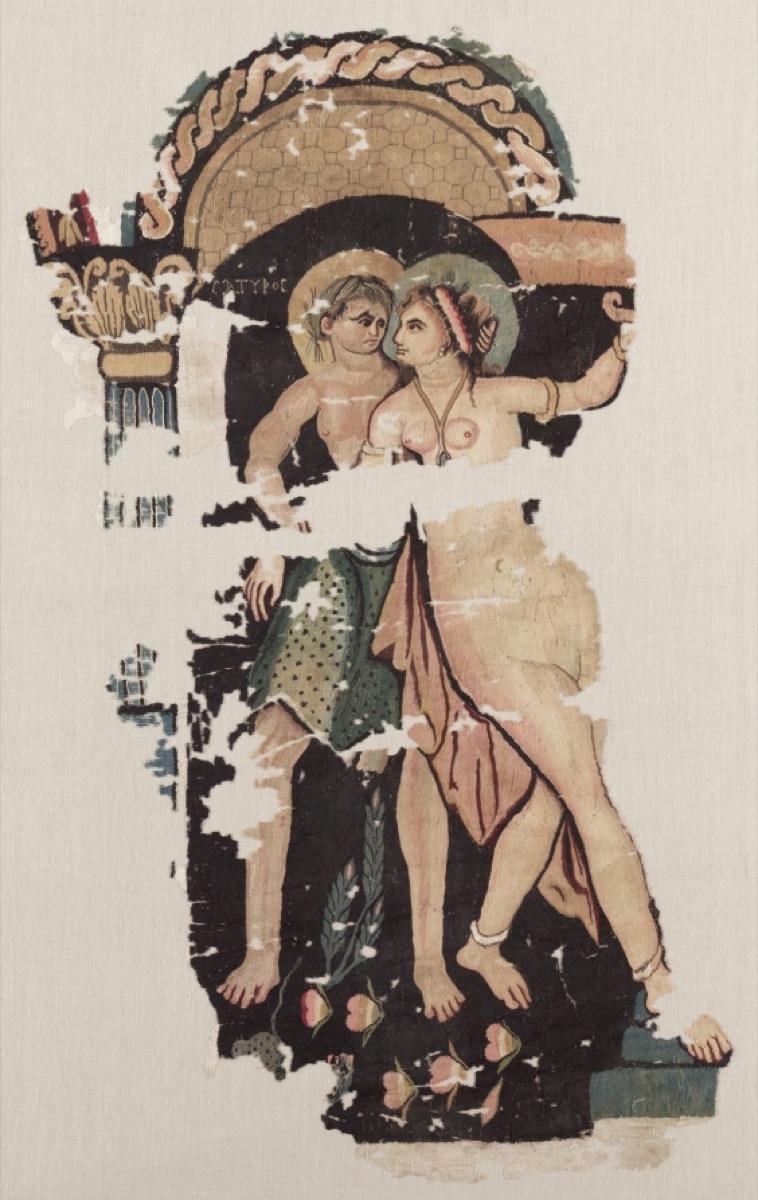 Fragment with Satyr and Maenad