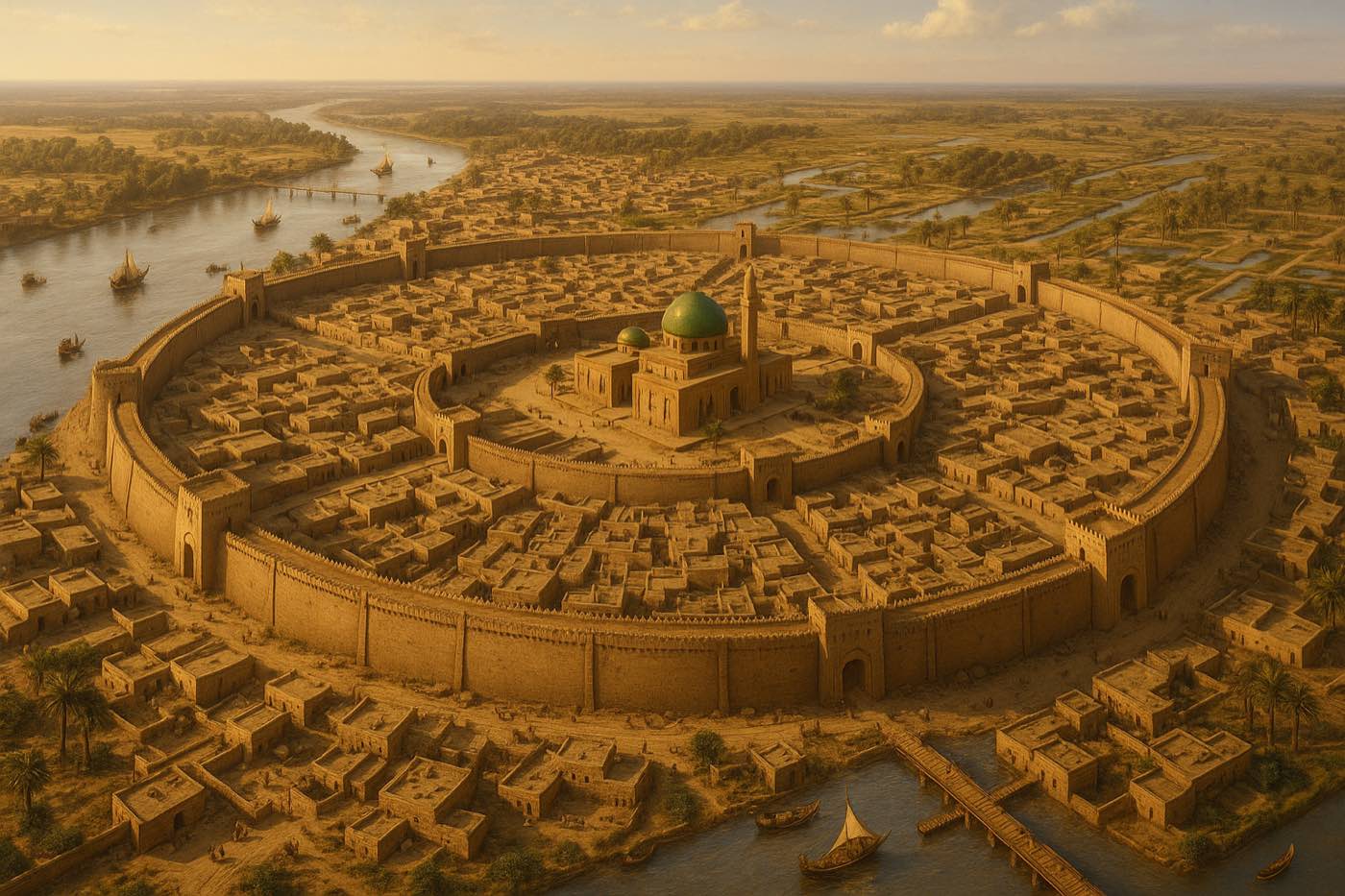 AI reconstruction: Baghdad - reconstruction