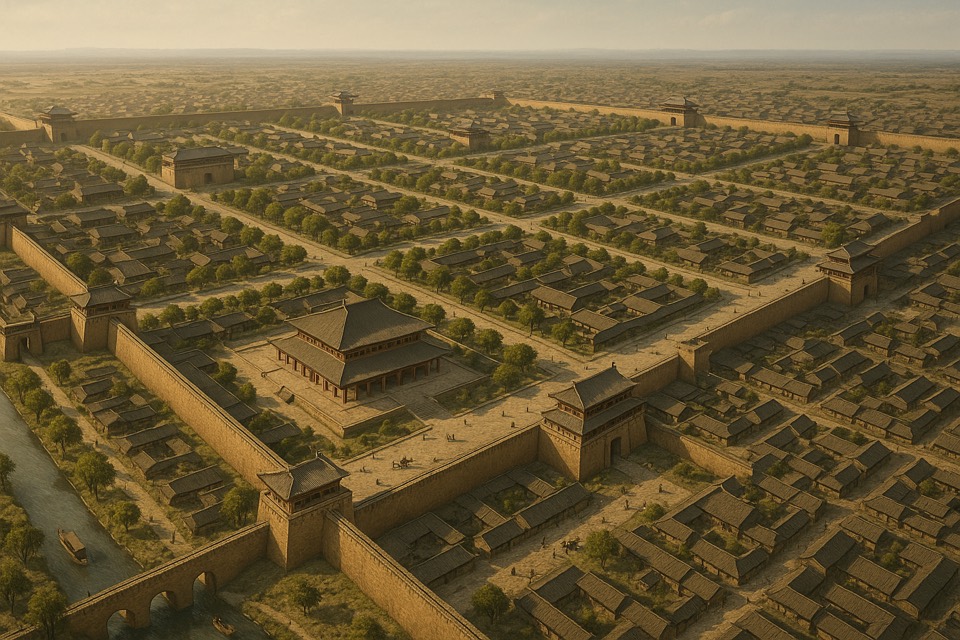 AI reconstruction: Chang'an - reconstruction