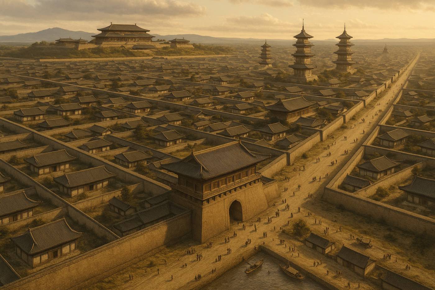 AI reconstruction: Chang'an - reconstruction