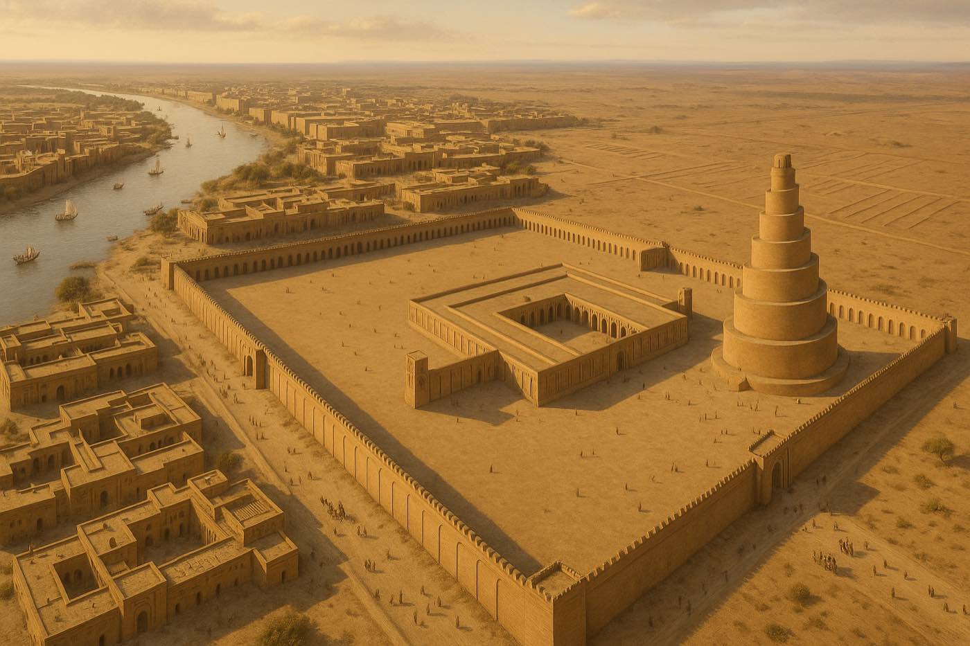 AI reconstruction: Samarra - reconstruction
