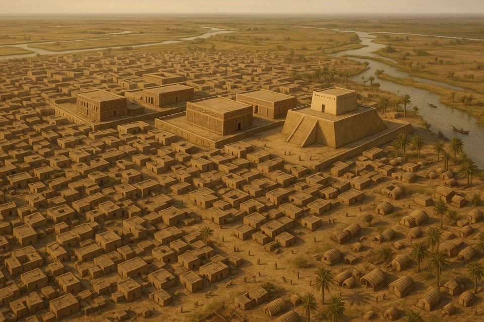 AI reconstruction: Uruk - reconstruction