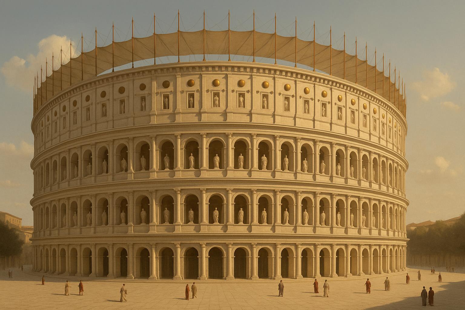 AI reconstruction: Colosseum - reconstruction