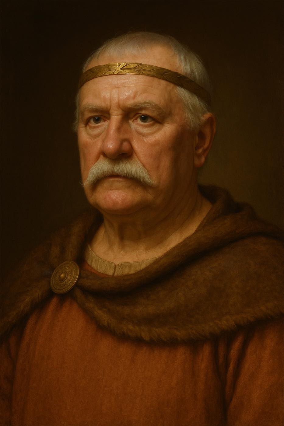 AI reconstruction: Charlemagne - reconstruction