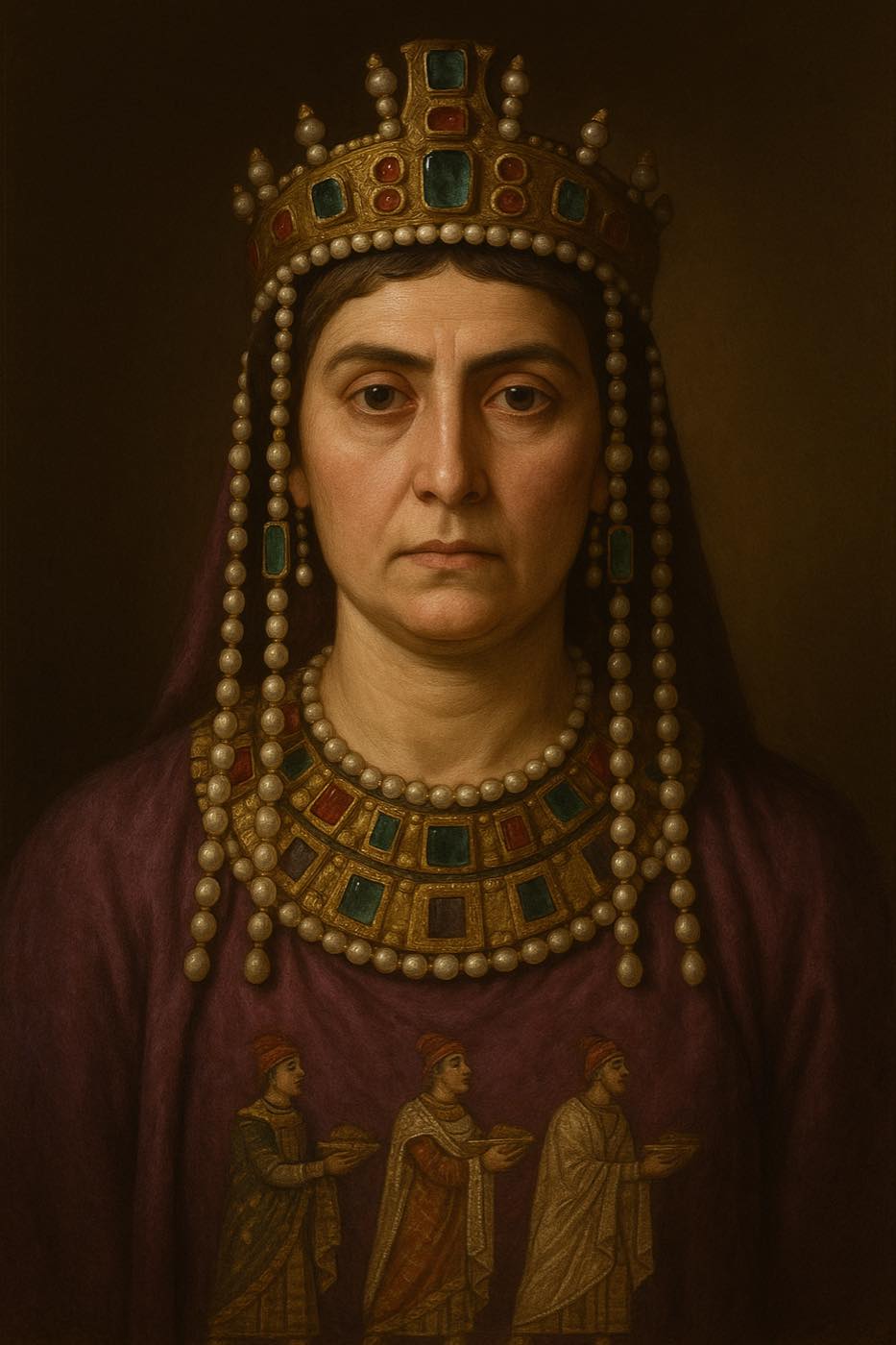 AI reconstruction: Theodora - reconstruction