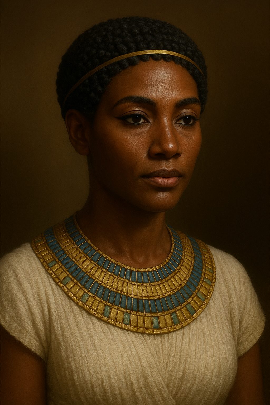 AI reconstruction: Nefertiti - reconstruction